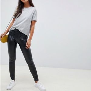 Faux Leather Leggings